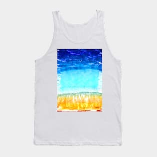 Very Thin Moon Crescent. For Moon Lovers. Tank Top